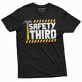 thumbnail image 3 of Men's 4th of July Funny Safety third T-shirt fireworks safety sarcastic birthday gift tee shirt, 3 of 7