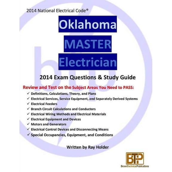 Oklahoma 2014 Master Electrician Study Guide