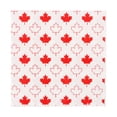 thumbnail image 1 of Way to Celebrate! Red And White Maple Leaf Paper Luncheon Napkins, 18ct, 1 of 6