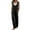 Black, variant on IROINNID Sleeveless Jumpsuit For Women Full-Length Fashion Summer Casual Pocket Suspender Jumpsuit