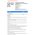 thumbnail image 2 of Rear Brake Pad and Rotor Kit - Compatible with 2013 - 2014 BMW 328i xDrive Sedan - Dynamic Friction, 2 of 2