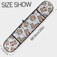 thumbnail image 3 of Dailycode Double Sided Oven Mitt with Loop Heat Resistant Kitchen Long Potholders 7" x 35" Sleeping Cute Bear, 3 of 6