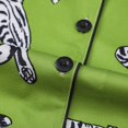 thumbnail image 7 of XIAONU Womens Pajama Set Short Sleeve Tiger Print Top And Shorts Vibrant Playful Loungewear Sleepwear, 7 of 7
