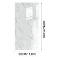 thumbnail image 3 of NSESSHome Peel and Stick Backsplash Subway Marble Tiles,Kitchen Wall Bathroom Shower Individual Tile Stickers 11.8inx23.6in, 3 of 4