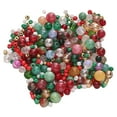 thumbnail image 2 of Bead Craft Kit Small Beads Set Glass Beads with Vibrant Colors for Christmas Themed DIY Projects, 2 of 9