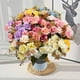 thumbnail image 1 of Artificial Flowers Diamond Rose 5 Forks 10 Mini Roses Home Decoration Plastic Flowers, Diamond Rose Artificial Flowers, 5 Forks 10 Mini Roses, Elegant Home Decor, Artificial Rose Flowers,, 1 of 7