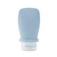 thumbnail image 1 of Botella de viaje de silicona, regalos portátiles, tapa de bloqueo para champú, acondicionador, loción gris azul, 1 of 8