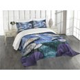 thumbnail image 3 of Ambesonne Trippy Quilted Bedspread Set 3 Pcs, Dreamy Forest Mushroom, Queen Size, Multicolor, 3 of 5