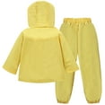 thumbnail image 2 of Toddler Girls Raincoat Waterproof Rain Jacket Pants Suit with Hooded, 2 of 7