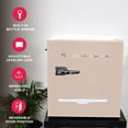 thumbnail image 4 of Frigidaire 1.6 Cu. ft. Retro Mini Fridge with Side Bottle Opener, Compact Refrigerator with Freezer Compartment, Coral, 4 of 5