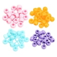thumbnail image 3 of segolike 1200 Pcs Perles à Grand Trou Bricolage Perles en Forme de Baril Bracelets de Cheville Perles d'Artisanat, 3 of 9