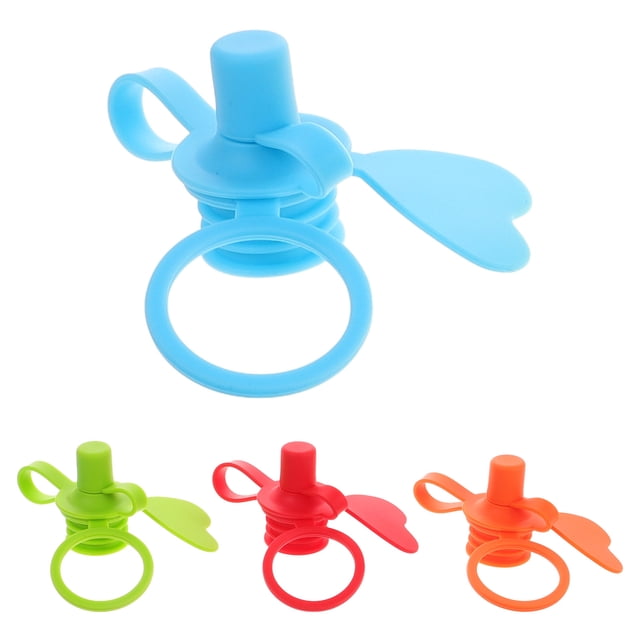 4pcs Baby Water Bottle Top Spout Silicone Mouthpiece Adapter No Spill Bottle Topper Spout For Kids Sippy Cups Spout Replacement Toddlers Infants Bottle Caps