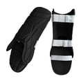 thumbnail image 4 of Baseball Batter Guards Guards para adultos Equipo de equipo Ligero Protección de la espinilla Negro, 4 of 8