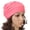 Pink, variant on Sportteer Women Swimming Caps Swimming Sports Hat Quick Dry Swimming Hat Solid Color Waterproof Soft Ultralight Protective Nylon for Long Short Hair Swimming Pool Gear