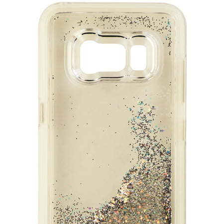 Case Mate Samsung Galaxy S8 Hülle Liquid Glitter Silber