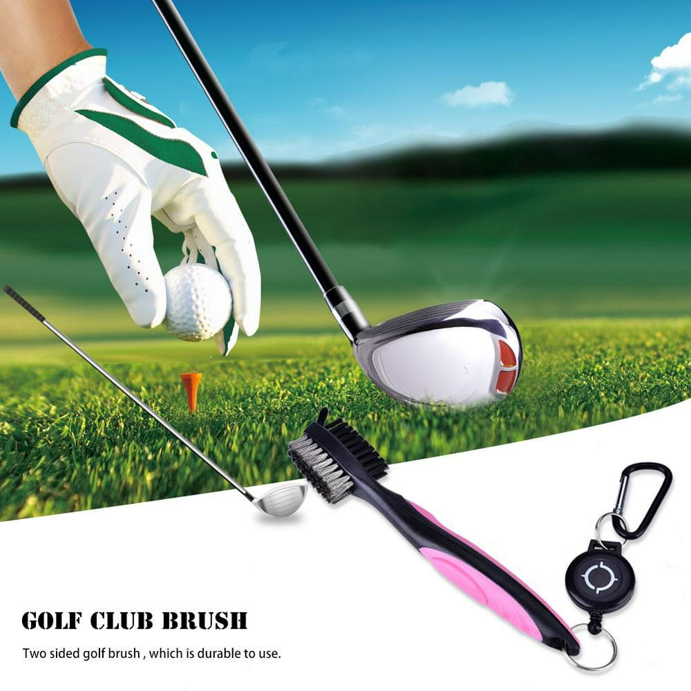 YLSHRF Golf Club Cleaner,Multipurpose Retractable Groove Golf Club Ball