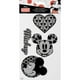 Icônes Souris Disney Mickey Iron-On Transfers-Lace Mickey – image 1 sur 1