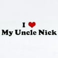 thumbnail image 2 of CafePress - I Love My Uncle Nick Infant Bodysuit - Baby Light Bodysuit, Size Newborn - 24 Months, 2 of 4