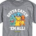 thumbnail image 3 of Pokémon - Gotta Catch 'Em All Group - Men's Short Sleeve Graphic T-Shirt, 3 of 5