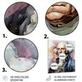 thumbnail image 3 of Designart "George Washington Portrait Revolutionary Icon" President/Political Metal Wall Art Prints, 3 of 5