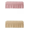 thumbnail image 1 of Funda de banco de 2 piezas Funda de cojín de banco extraíble para decoración de hotel, 1 of 7