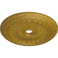 thumbnail image 3 of 35 1/8"OD x 4 7/8"ID x 2 1/2"P Viceroy Ceiling Medallion (Fits Canopies up to 4 7/8"), Hand-Painted Pharaohs Gold, 3 of 6