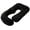 Black, variant on Premium Soft Pink Seahorse Contoured Pillow, Full-Body Support Pillow for Maternity & Relaxation