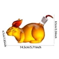 thumbnail image 3 of Chinese Zodiac Animal Sign Glass Mug With 12 Unique Designs For Hot And Cold Beverages, 3 of 5