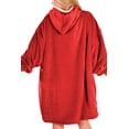 thumbnail image 3 of Sudadera Tipo Hoodie Cobija Unisex Hoodie Shendy Vendy Con Capucha Afelpada Suave Rojo, 3 of 5