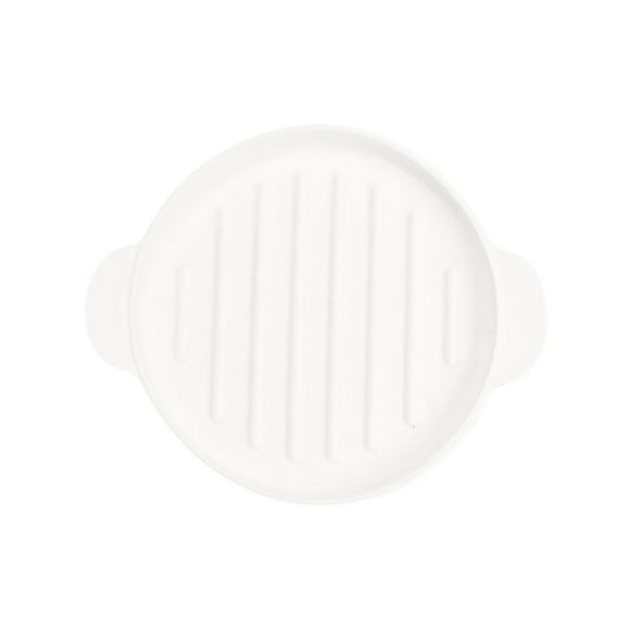 Plateaux de Cuisson et Plateaux Casserole Micro-Ondes avec Couvercle Casserole Micro-Ondes en Silicone Plateau Micro-Ondes pour Four Grille de Cuisson