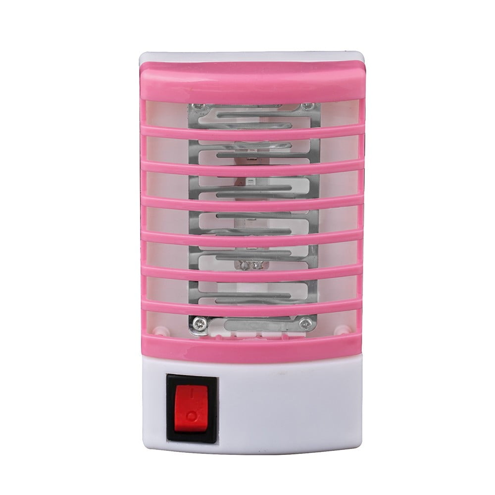 LED Socket Electric Mosquito Fly Bug Insect Trap Killer Zapper Night Lamp Lights 