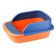 thumbnail image 5 of Caja de arena para gatos Yinane 2 piezas borde alto desmontable Bandeja duradera para perros, 5 of 6