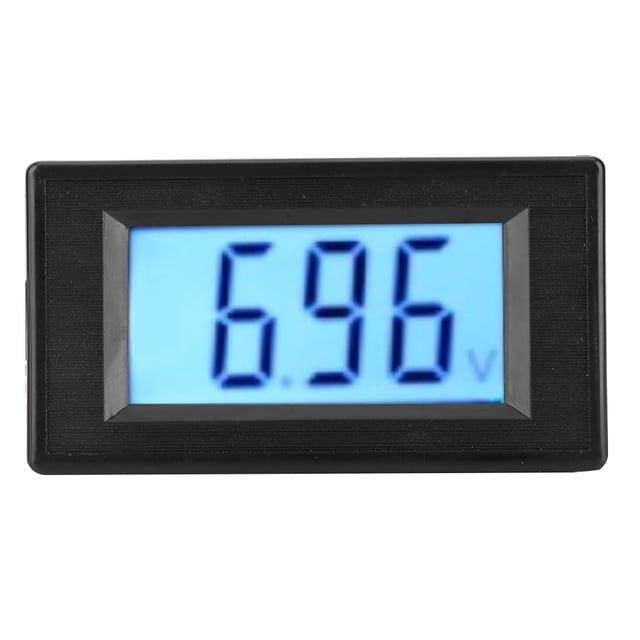 Voltmeter,DDH-30L LCD Digital Display Volt Meter DC Voltmeter Future-Proof Design