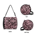 thumbnail image 3 of ZIATUBLE Leopard Print Dispenser Tissue Holder Foldable Paper Dispenser for Bathroom Stain Resistant Camping Toilet Paper Pack with Adjustable Strap Paper Pouches for Organization, 3 of 7