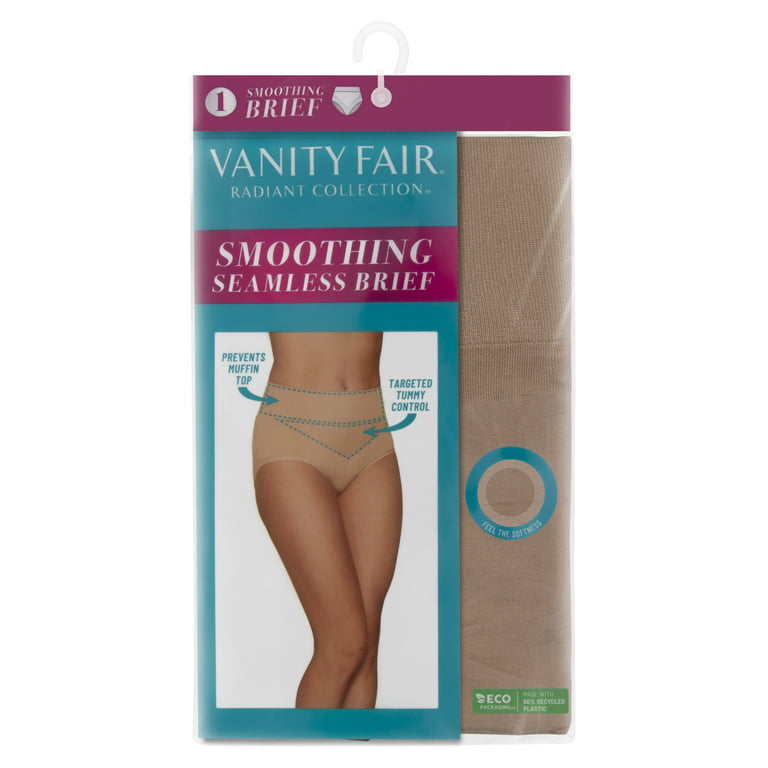 Vanity Fair Radiant Collection Women's Smoothing Seamless Brief Underwear 