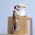 thumbnail image 2 of ziyahi Saint Joseph with Child Jesus 8" H Resin Colored Religious Statue Gift, 2 of 8