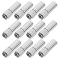 thumbnail image 1 of 12 Pcs Clips d'Étagère de Cabinet Réglables avec Vis en Acier Inoxydable pour Armoires Étagères en Verre, 1 of 1
