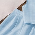 thumbnail image 5 of CAUYDY Toddler Girl Clothes 2Pcs Baby Girl Summer Outfits Ruffle Sleeveless Shirts Floral Tops + Shorts Clothing Set Kids Girl 1-5T T-Shirt Set (Sizes 12-13 Years,F02-Sky Blue), 5 of 7