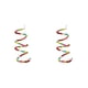 thumbnail image 1 of Methold Juguetes para pájaros, cuerda Multicolor colgante, cuentas de madera, jaula para columpio, escalera en para pájaros, mordeduras para Color aleatorio 100cm 2piezas Methold CBP102335, 1 of 5