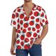 thumbnail image 1 of Fotbe Cartoon Ladybug Camisa Estampada de Manga Corta para Hombre, Casual de Verano, Estilo Playero, Sin Arrugas-Medium, 1 of 5