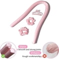 thumbnail image 4 of Diadema para rizos sin calor WEIHJMXG Kit perezoso rosa, 4 of 5