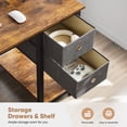thumbnail image 4 of MCQ Dual-Drawer Computer Desk, 4 of 5