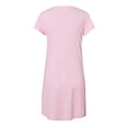 thumbnail image 2 of Richie House Women's Summer Cotton Knit Pajama Dress RHW2403, 2 of 2