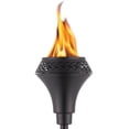 thumbnail image 1 of Island King 65 Pouces Lampe Torche Extérieure en Métal – Résistante aux Intempéries, Décorative Noire, 1 of 5