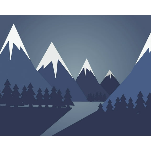 ohpopsi Spray Paint No Paste Included Non Woven Wall Mural, 94-in by 118-in