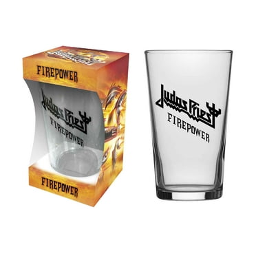 Judas Priest Firepower Pint Glass