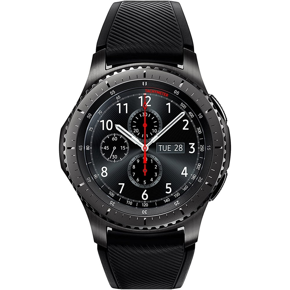 Galaxy - Refurbished Grade B Samsung SMR760NDAAXAC Gear S3 Frontier Black - Walmart.com