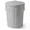 Gray, variant on Plexon 5 Gallon Small Metal Trash Can with Lid Outdoor Galvanized Steel Bucket with Lid 5 Gal Storage Can for Dog Food Bird Seed Storage Container Rodent Pet Proof, Matte Beige