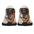 thumbnail image 5 of Funny Yellow Labrador Dog Shoes Sneakers Black Size 11.5, 5 of 7