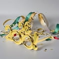 thumbnail image 4 of OULII Golden New Year Plastic Glasses Festive Photo Props for Party and Holiday Fun, 4 of 7